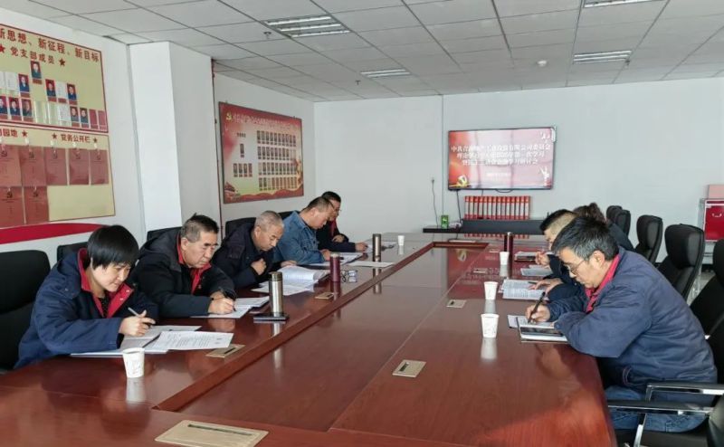 k8凯发官网工投公司党委召开理论进建中心组2025年第一次进建暨民主生涯会会前进建钻研会